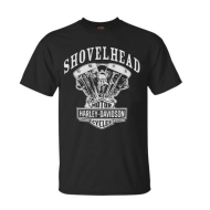 Harley-Davidson Mens Shovelhead T-Shirt, Large